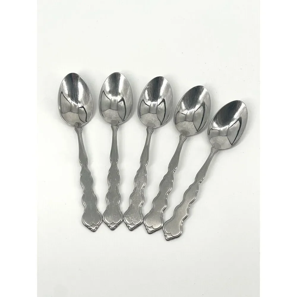 Oneida Distinction Deluxe VALERIE HH Stainless Steel TEASPOONS 6